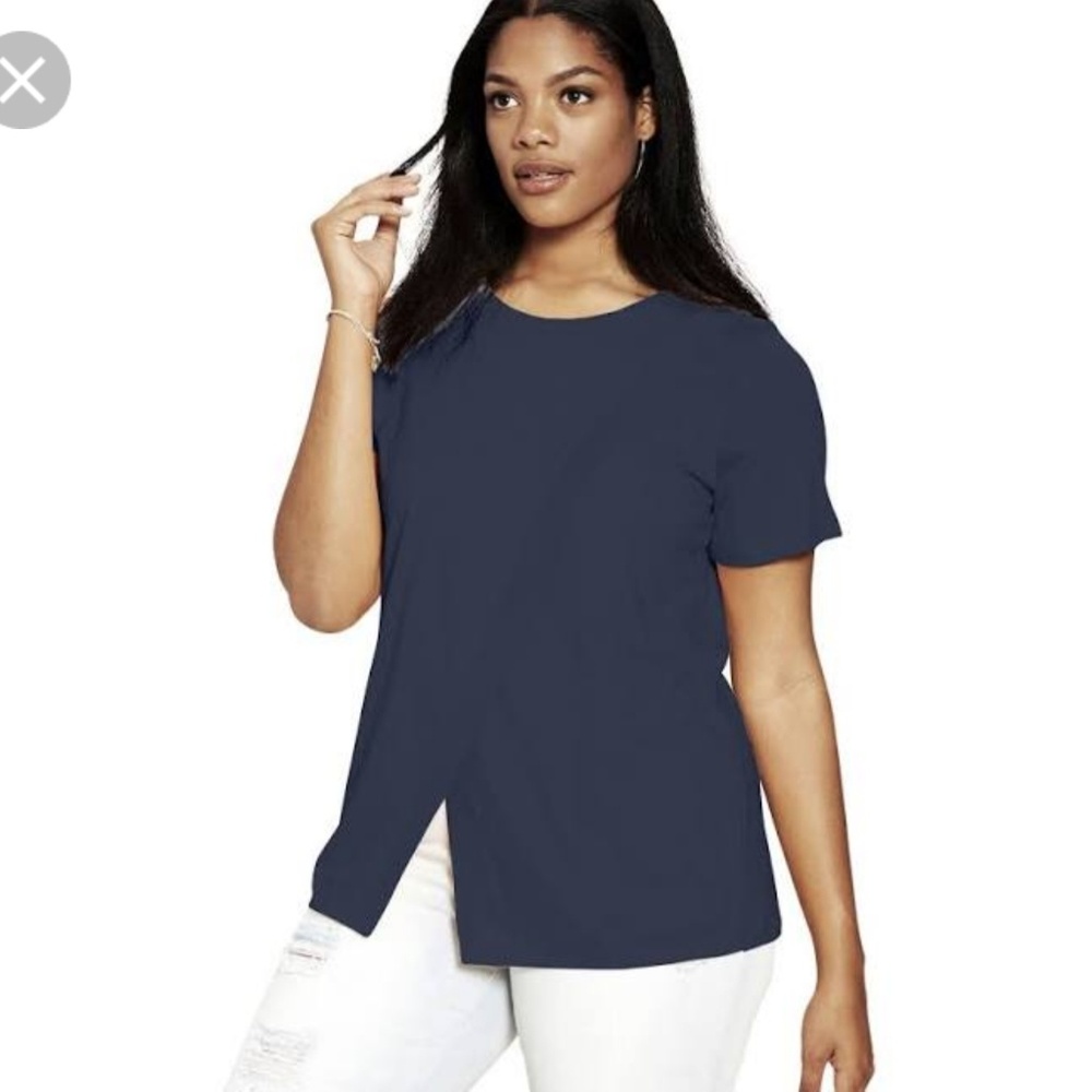 *NWOT* PLUS SIZE OVERLAY T-SHIRT (30/32)