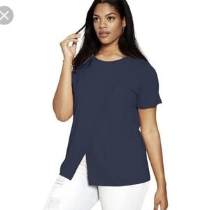 *NWOT* PLUS SIZE OVERLAY T-SHIRT (30/32)