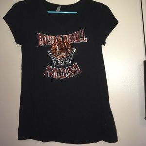 Basketball mom tshirt