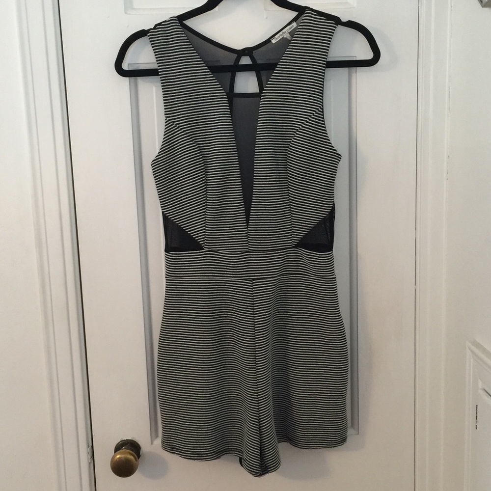 Charlotte Russe Mesh Romper