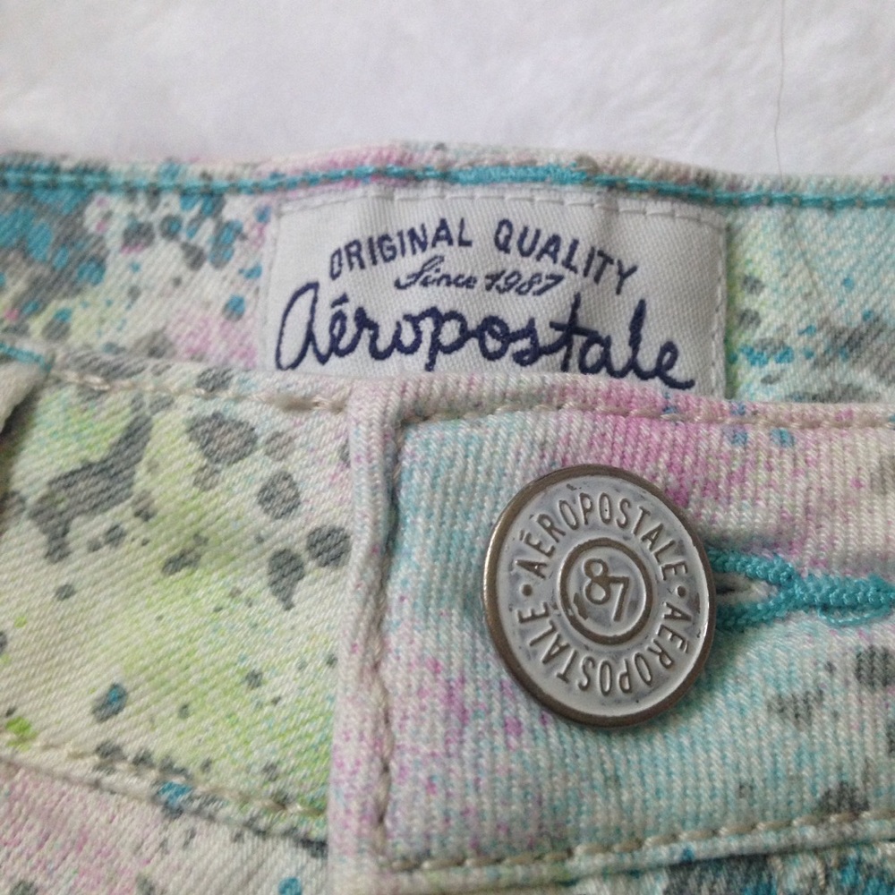 Aeropostale paint platter shorts - Picture 3 of 7