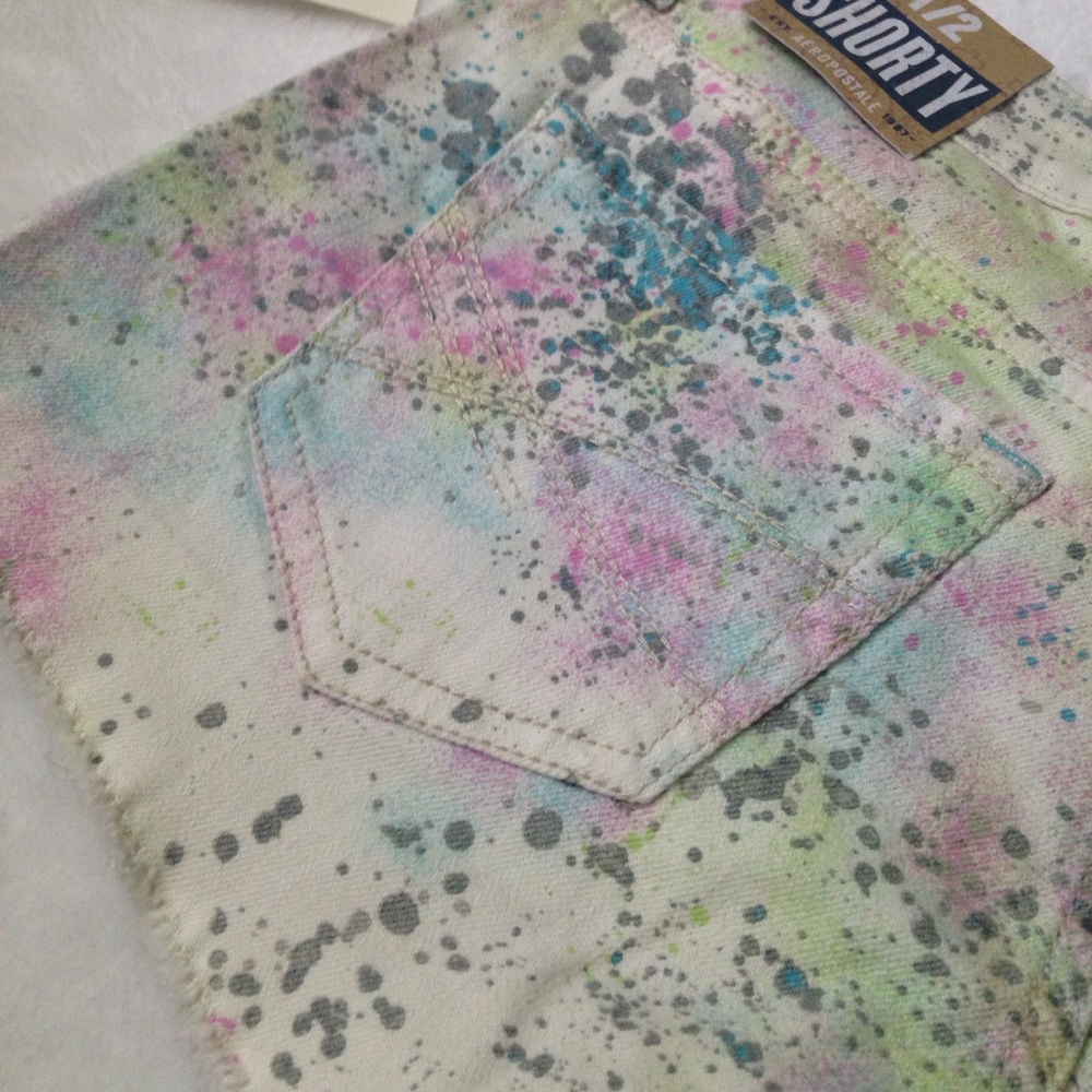 Aeropostale paint platter shorts - Picture 5 of 7