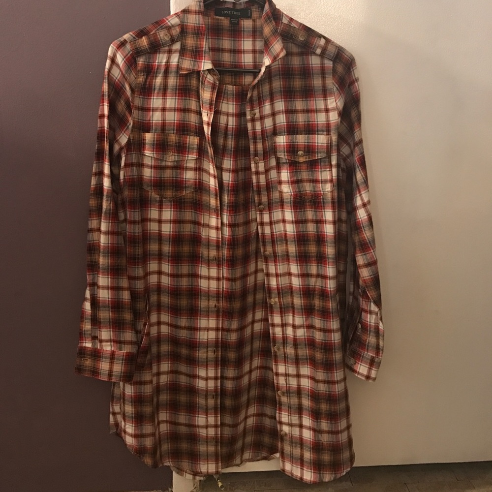 long sleeve flannel