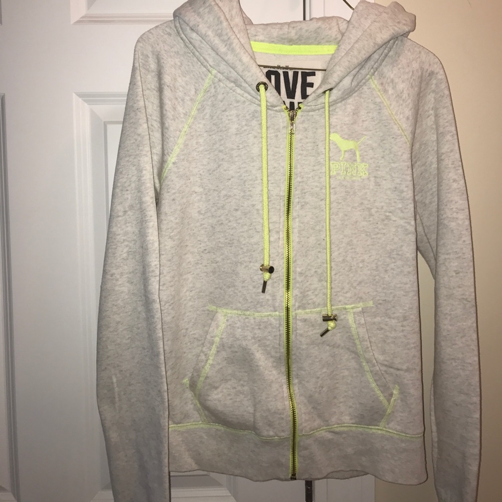 Gray PINK Zip Up (LIMITED EDITION!)