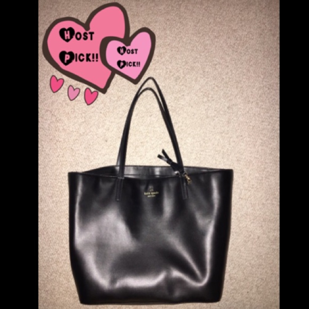  HOST PICK  Black Kate Spade tote