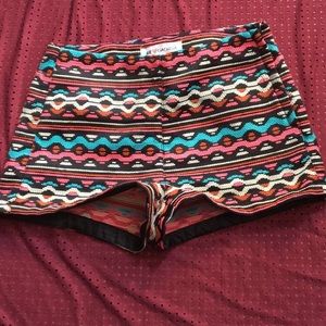 H&M Coachella printed shorts