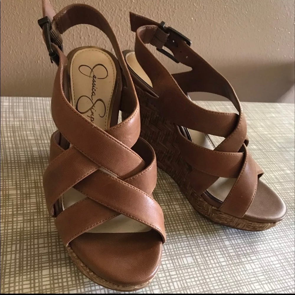 Jessica Simpson wedges!