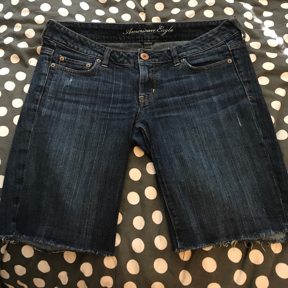 American Eagle Bermuda jean shorts