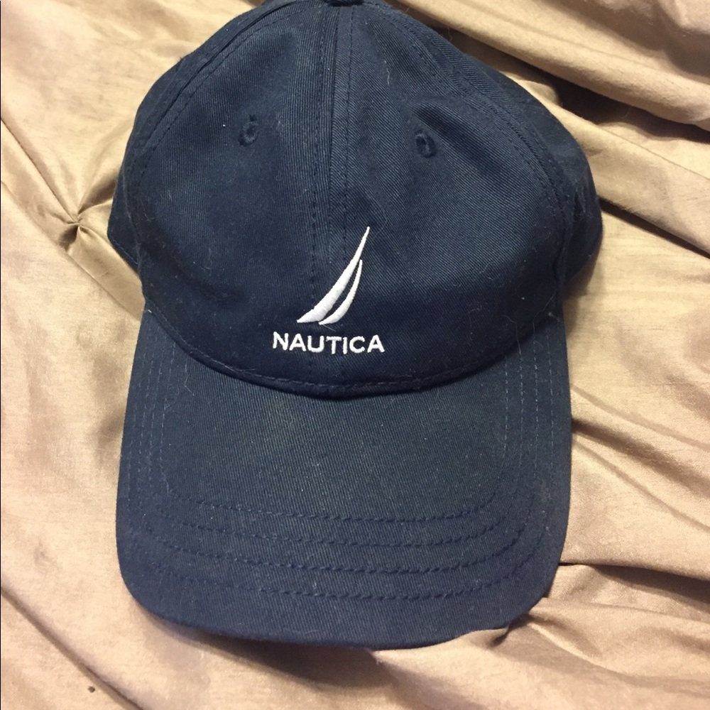 Navy blue nautica hat