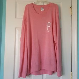 PINK pullover hoodie