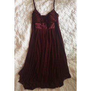 Trixxi Burgundy formal dress