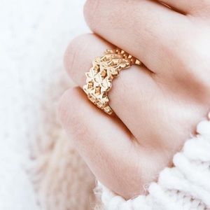  Cherry Blossom Ring Gold