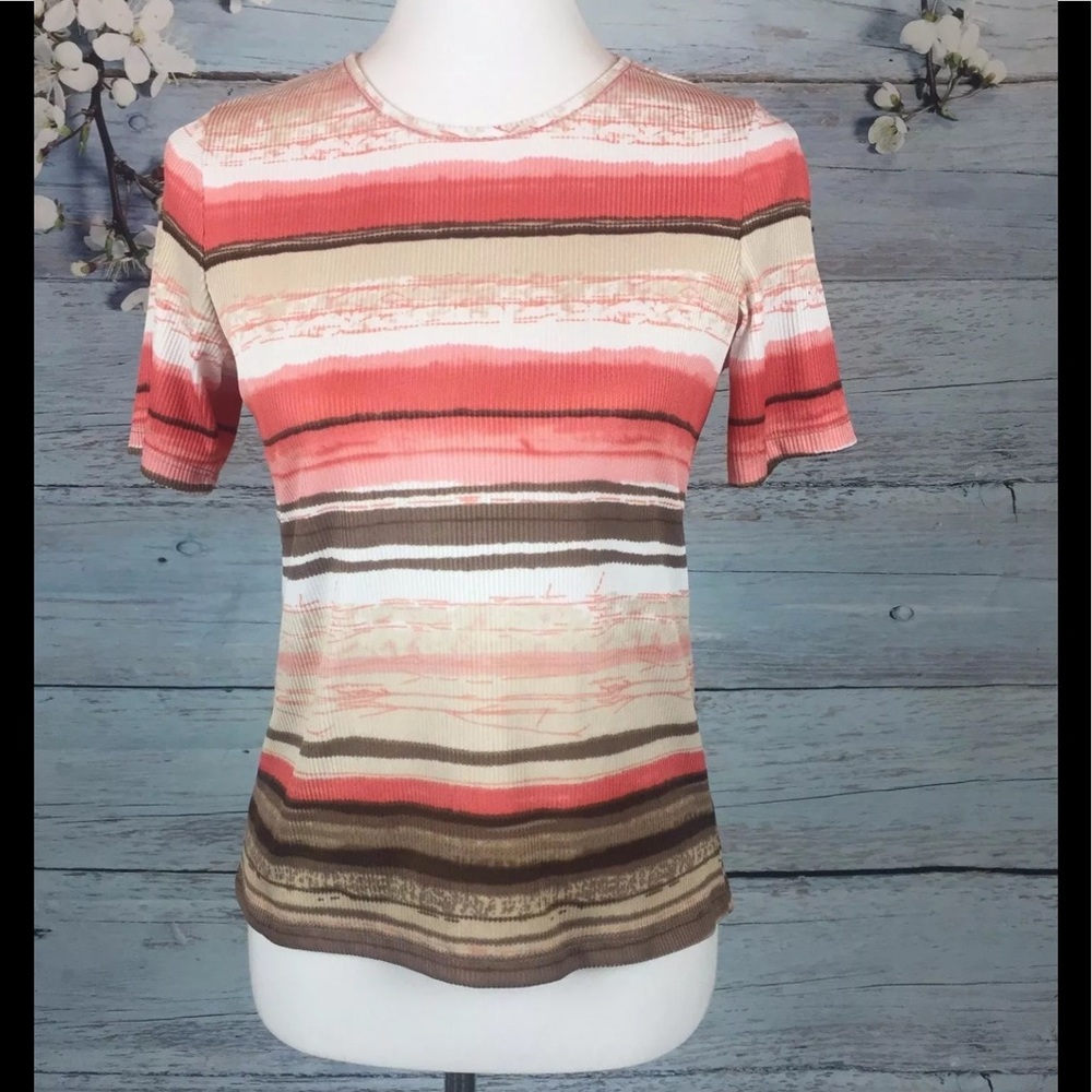 Allison Daley Women's Short Sleeve Top Sz PS/P