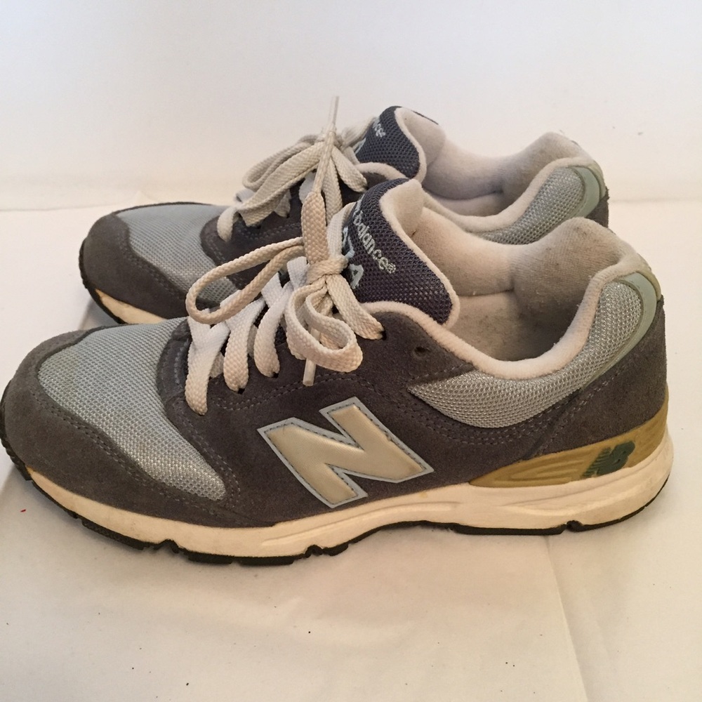 New Balance 474 Sneakers, Blue, Size 5.5