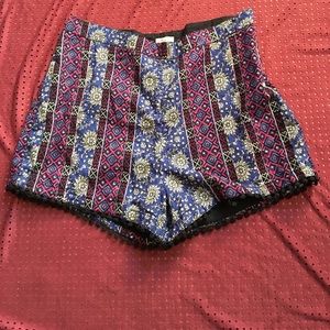 Hollister hush waist shorts