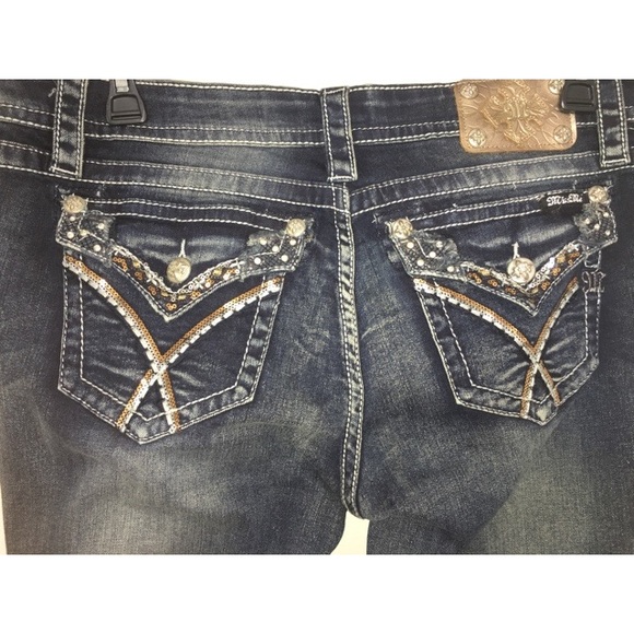 Miss Me Rendezvous Flap pocket Boot Cut Jeans NWT - Picture 5 of 5