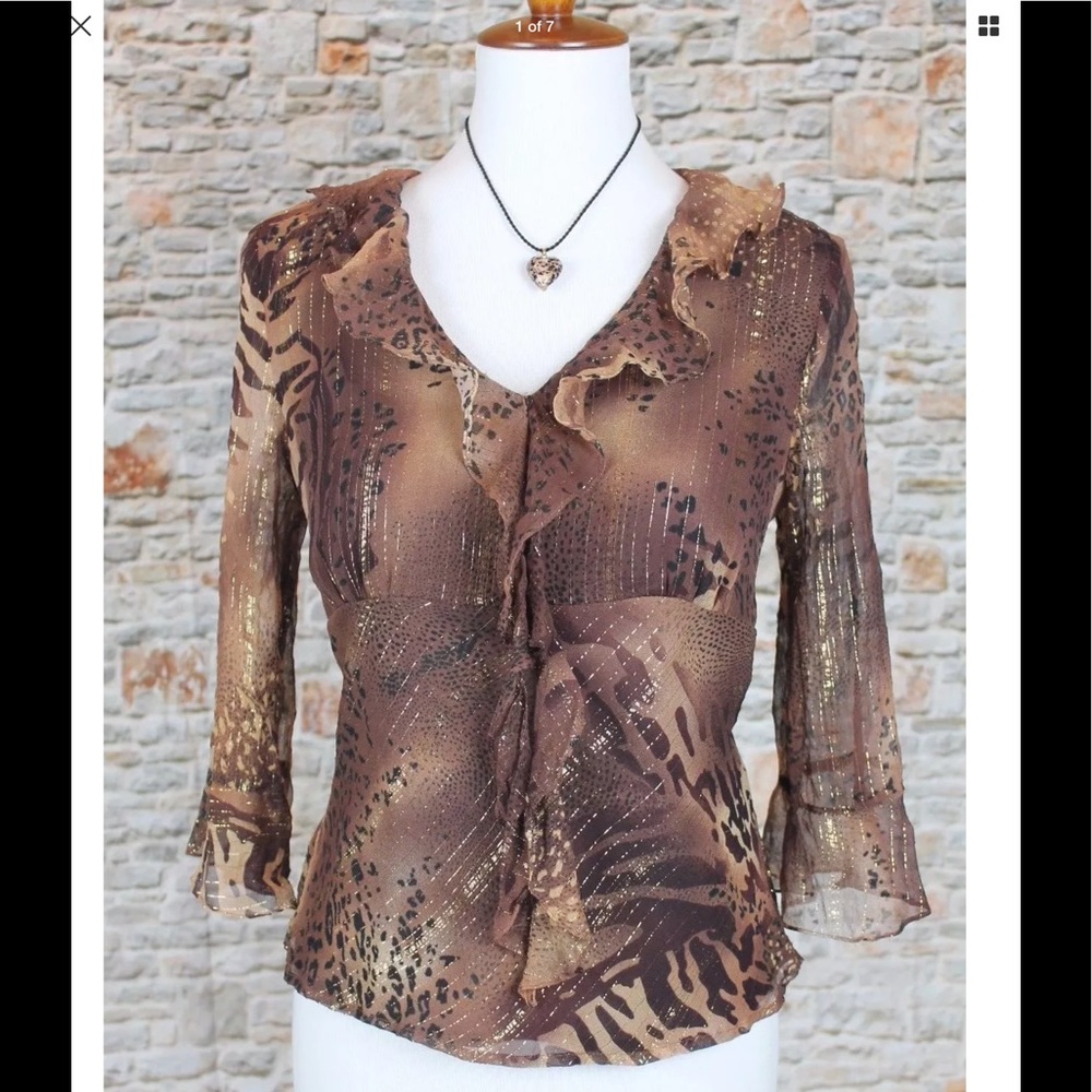 Separates by New York City Design Co. Blouse Sz P