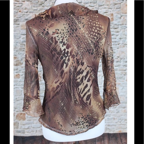 Separates by New York City Design Co. Blouse Sz P - Picture 3 of 4