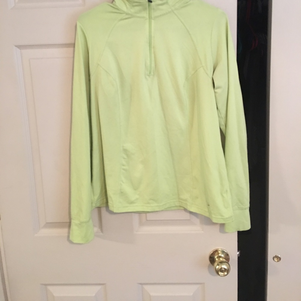 Lime Green Workout Top
