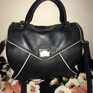 Kate Spade Black & Creme Satchel