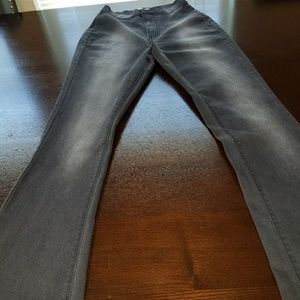 Black stone wash jeans