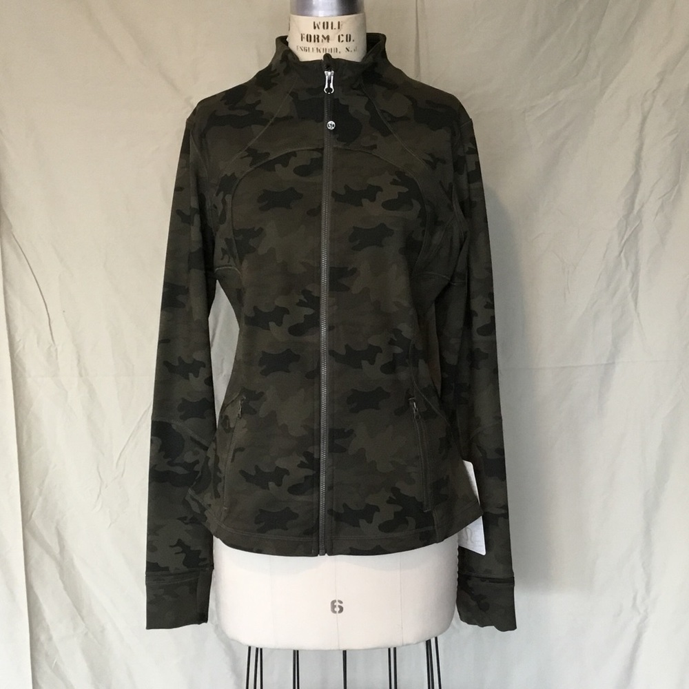New with Tags Lululemon Camo Forme Jacket II 12