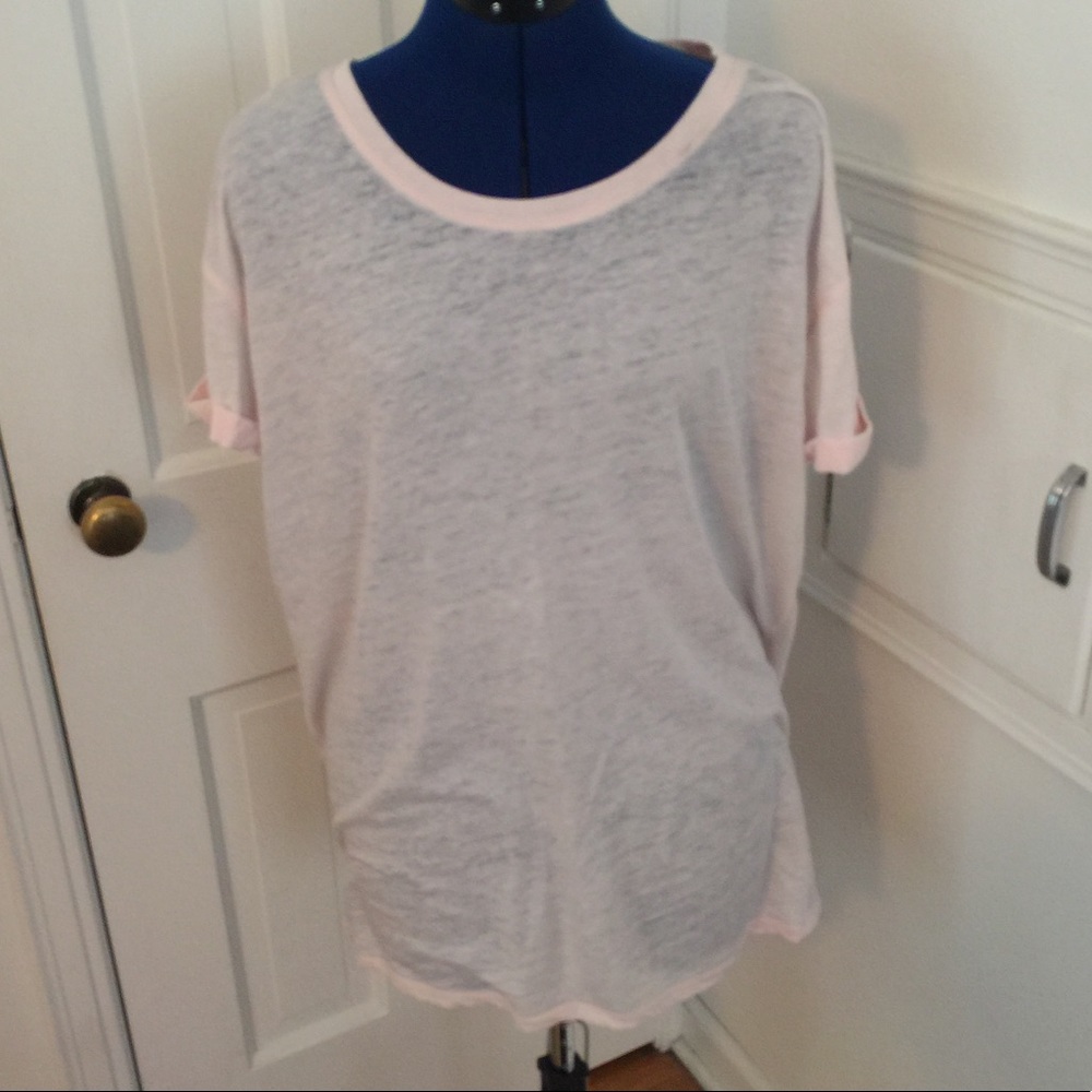 Pink Casual Tee