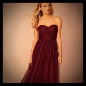 Classic dark cherry , dream dress!