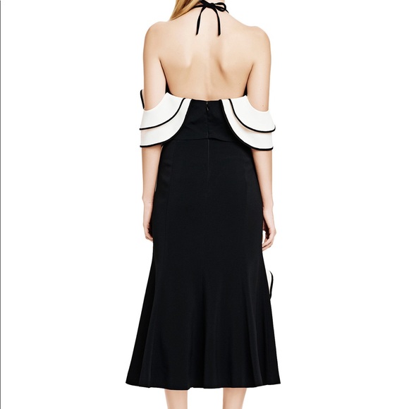 Jonathan Simkai Black/white Ruffle Dress - Picture 5 of 5