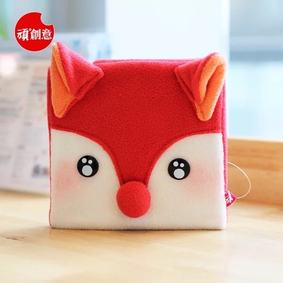 Cute fabric all animal design square notebook - Picture 5 of 8