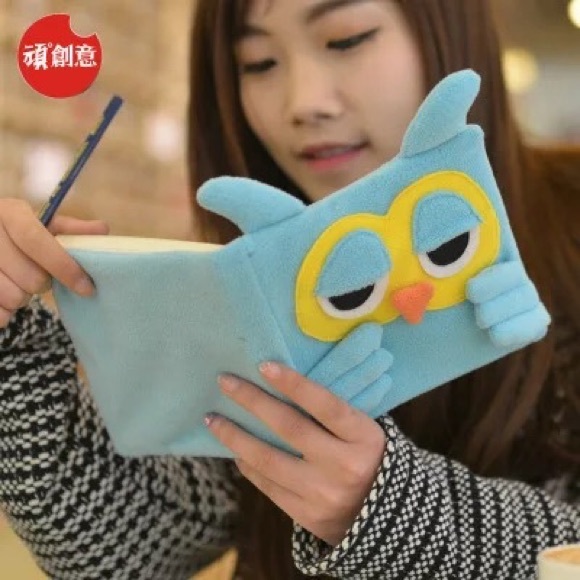 Cute fabric all animal design square notebook - Picture 7 of 8