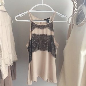 Lace camisole blouse