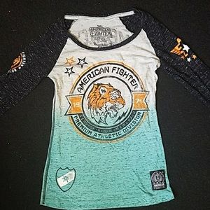 American Fighter three quarter sleeve