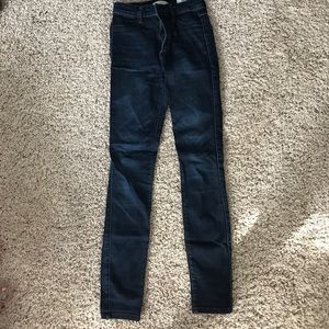Blue Skinny Jeans by Abercrombie & Fitch