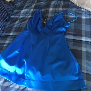 Blue dress