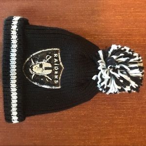 Raiders beanie