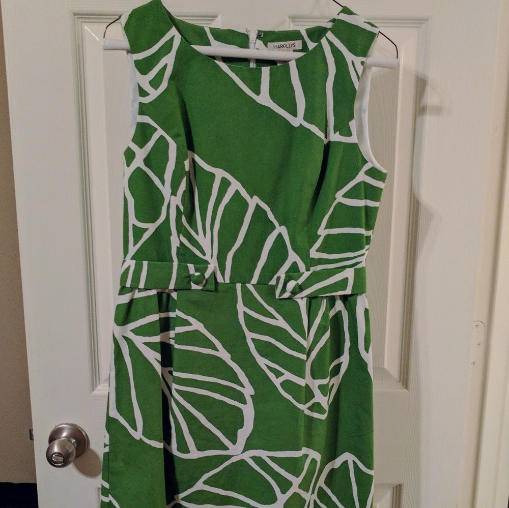 Green dress