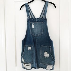Tularosa Jean Overall Dress