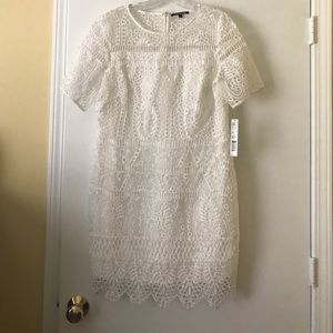 NWT Gianni Bini white eyelet dress
