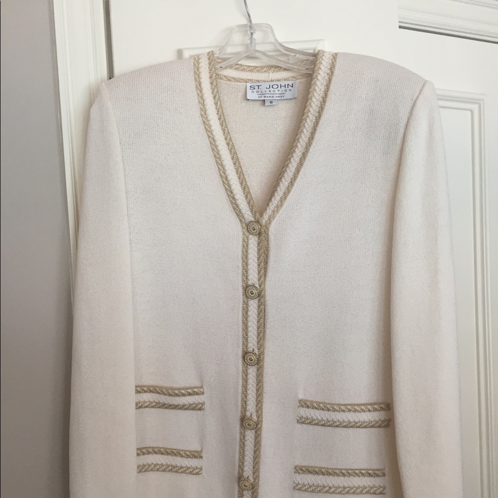 St John's knit by Marie Gray jacket