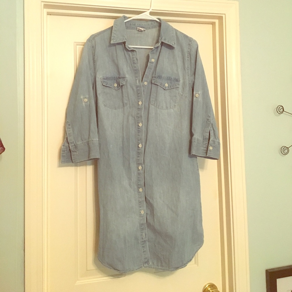 DENIM TUNIC/DRESS