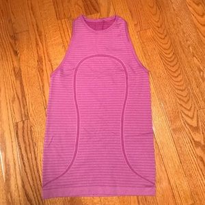 Lululemon Run Swiftly High Neck Tank