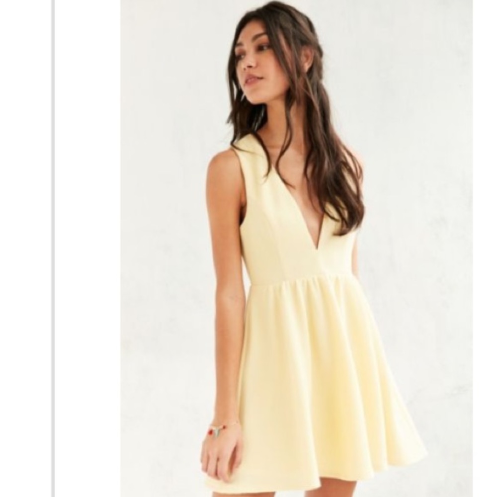 UO Lucca Couture plunge dress