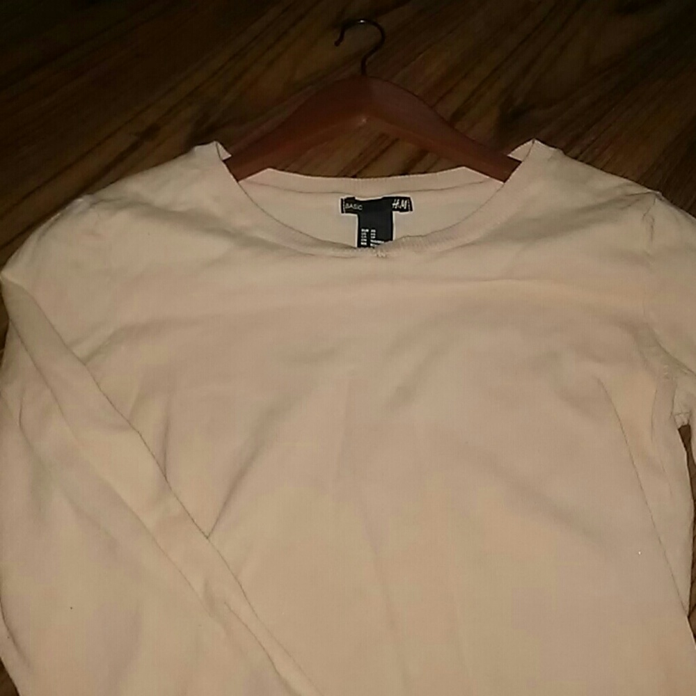 Pink long sleeve top
