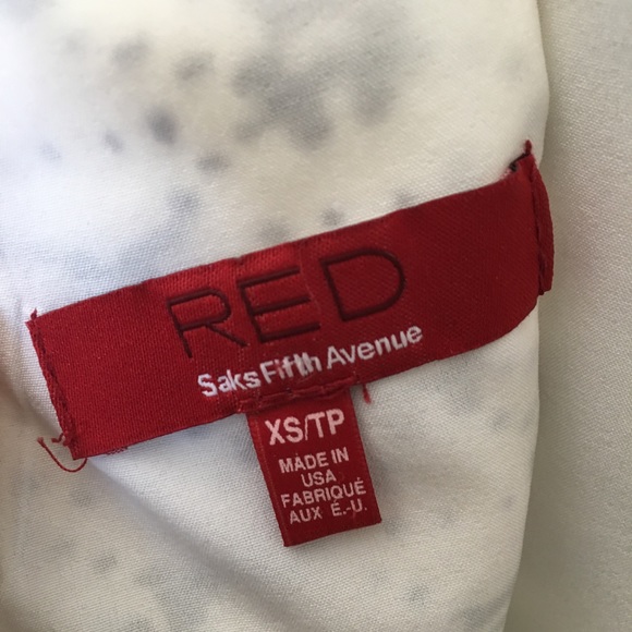 Saks Fifth Ave. Black & White Dress - Picture 3 of 3