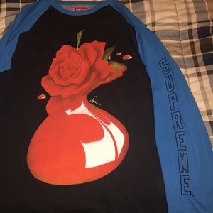 Rose Raglan Supreme l/s