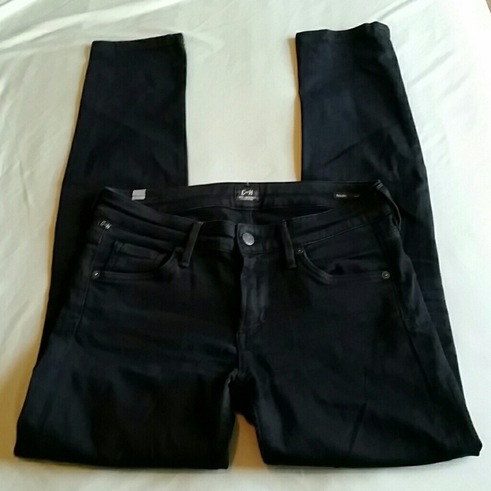 Citizens of Humanity Black Arielle Skinny size 25