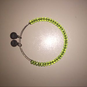 Light Green Beaded Alex and Ani Bracelet!