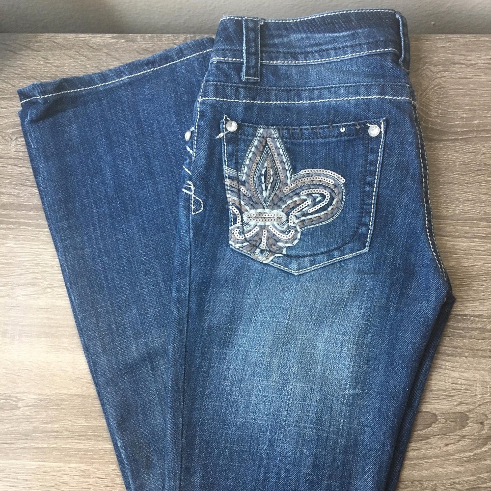 Arden B Embellished Jeans
