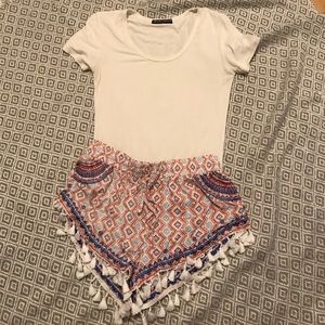 Brandy Melville plain white tee